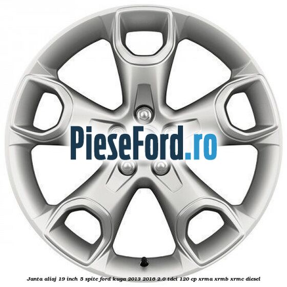 janta aliaj 19 inch, 5 spite Ford Kuga 2013-2016 2.0 TDCi 120 cp XRMA, XRMB, XRMC diesel