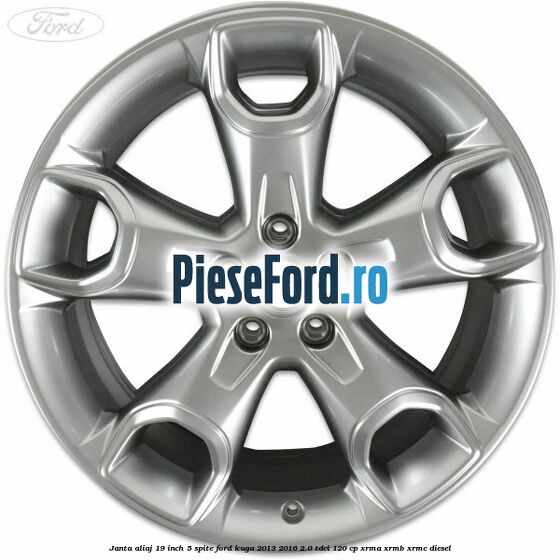 janta aliaj 19 inch, 5 spite Ford Kuga 2013-2016 2.0 TDCi 120 cp XRMA, XRMB, XRMC diesel