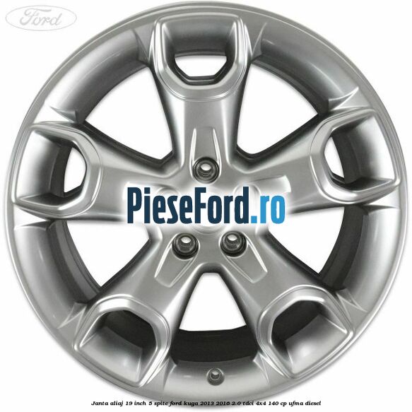 janta aliaj 19 inch, 5 spite Ford Kuga 2013-2016 2.0 TDCi 4x4 140 cp UFMA diesel