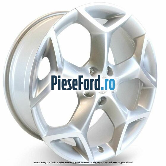 Janta aliaj 19 inch, 5 spite model Y Ford Mondeo 2008-2014 1.8 TDCi 100 cp FFBA diesel