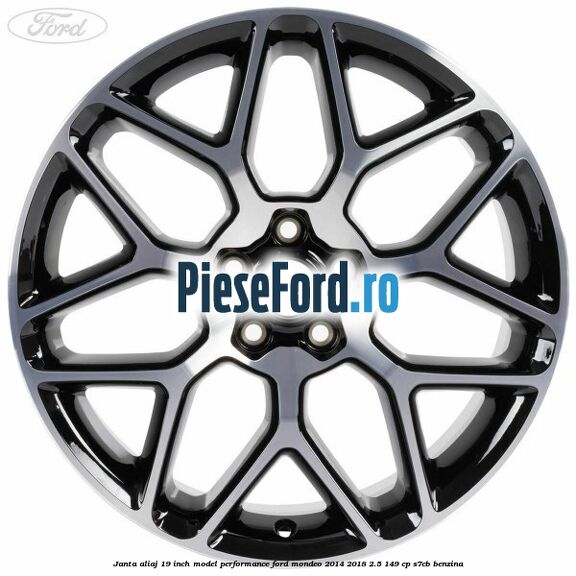Janta aliaj 19 inch, model Performance Ford Mondeo 2014-2018 2.5 149 cp S7CB benzina