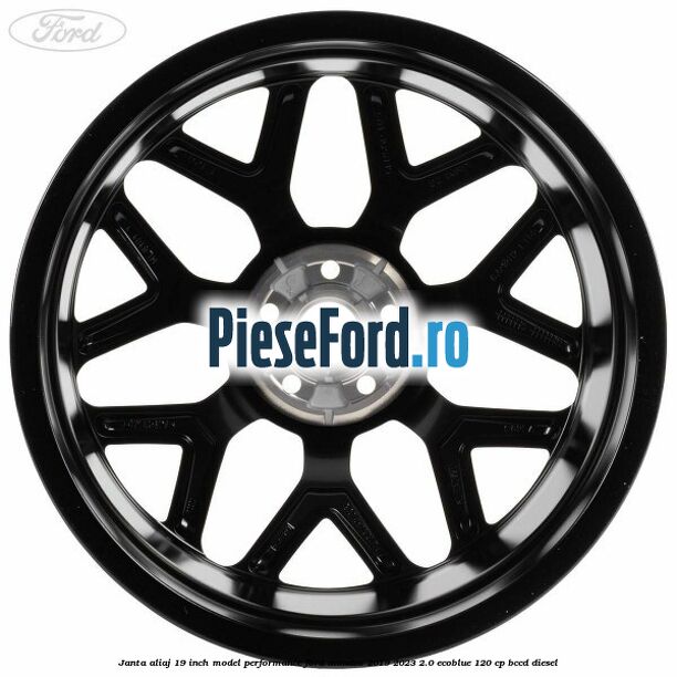 Janta aliaj 19 inch, model Performance Ford Mondeo 2019-2023 2.0 EcoBlue 120 cp BCCD diesel