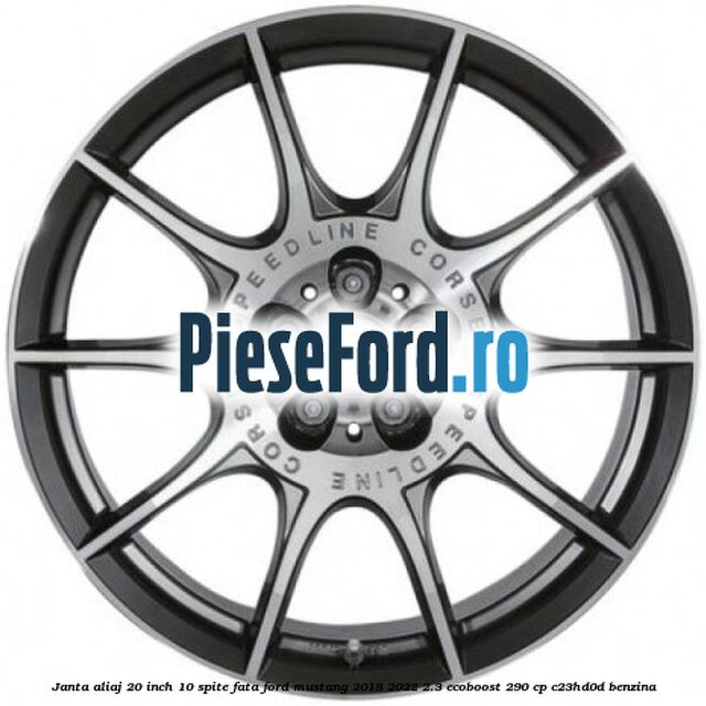 Janta aliaj 20 inch, 10 spite fata Ford Mustang 2018-2022 2.3 EcoBoost 290 cp C23HD0D benzina