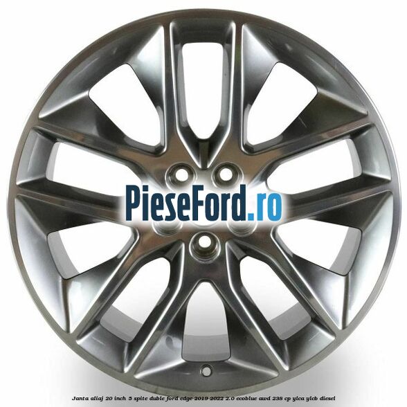 Janta aliaj 20 inch, 5 spite duble Ford Edge 2019-2022 2.0 EcoBlue AWD 238 cp Janta aliaj 20 inch, 5 spite duble Ford Edge 2019-2022 2.0 EcoBlue AWD 238 cp YLCA, YLCB diesel