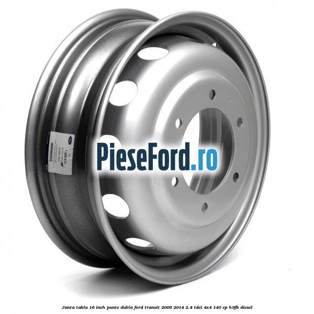 Janta tabla 16 inch punte dubla Ford Transit 2006-2014 2.4 TDCi 4x4 140 cp H9FB diesel