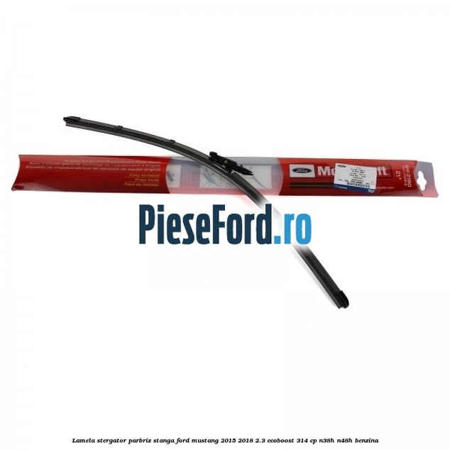 Lamela stergator parbriz stanga Ford Mustang 2015-2018 2.3 EcoBoost 314 cp Lamela stergator parbriz stanga Ford Mustang 2015-2018 2.3 EcoBoost 314 cp N38H, N48H benzina
