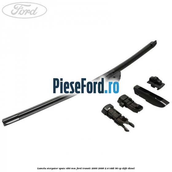 Lamela stergator spate 450 MM Ford Transit 2000-2006 2.4 TDdi 90 cp D2FE diesel