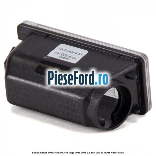 Lampa numar inmatriculare Ford Kuga 2016-2018 1.5 TDCi 120 cp XWMB, XWMC diesel