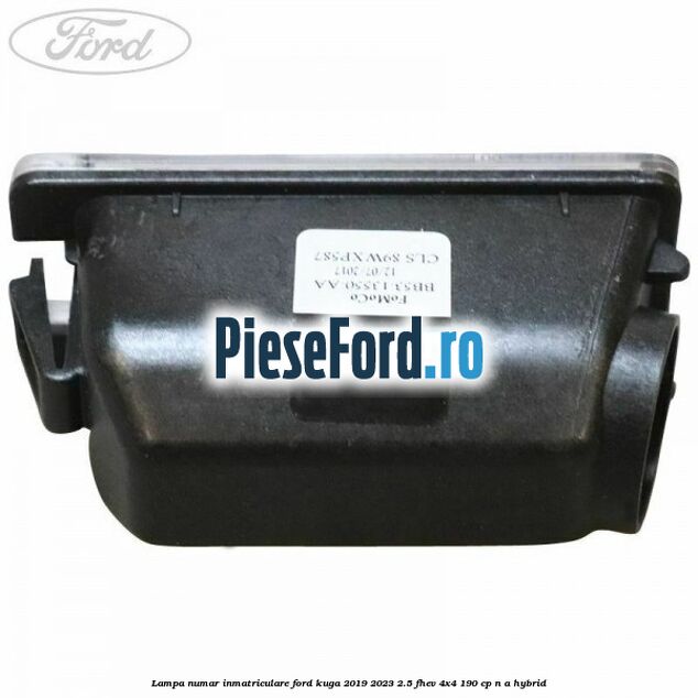 Lampa numar inmatriculare Ford Kuga 2019-2023 2.5 FHEV 4x4 190 cp n/a hybrid
