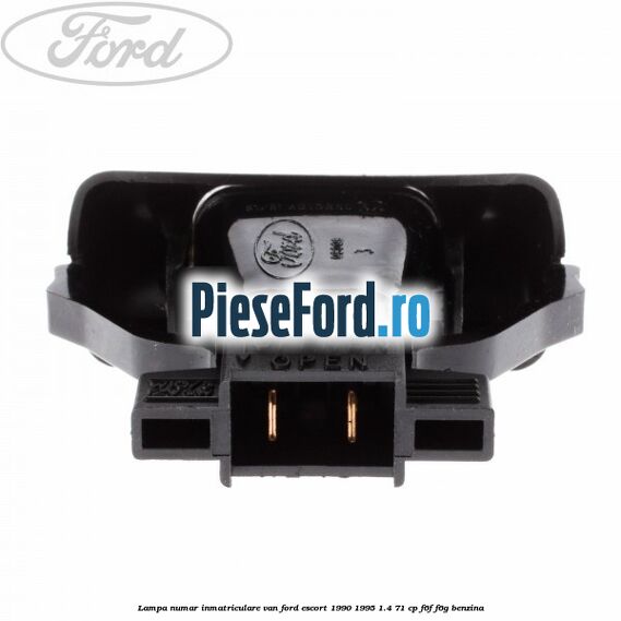 Lampa numar inmatriculare VAN Ford Escort 1990-1995 1.4 71 cp F6F, F6G benzina