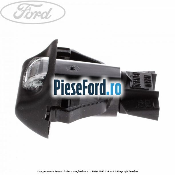 Lampa numar inmatriculare VAN Ford Escort 1990-1995 1.8 4x4 130 cp RQB benzina
