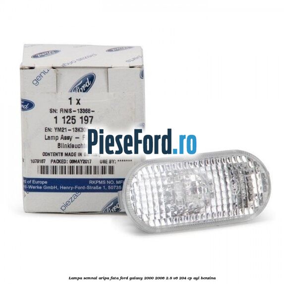 Lampa semnal aripa fata Ford Galaxy 2000-2006 2.8 V6 204 cp AYL benzina