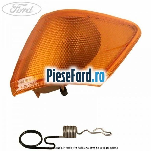 Lampa semnal far stanga portocaliu Ford Fiesta 1989-1996 1.4 71 cp F6E benzina