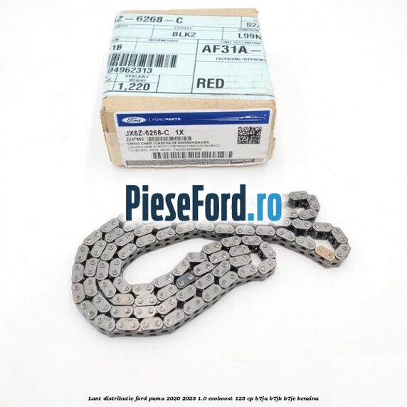Lant distributie Ford Puma 2020-2023 1.0 EcoBoost 125 cp B7JA, B7JB, B7JE benzina