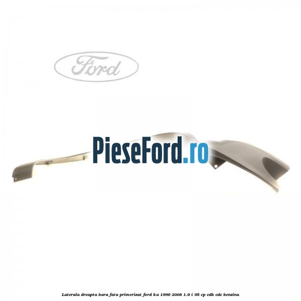 Laterala dreapta bara fata primerizat Ford Ka 1996-2008 1.6 i 95 cp CDB, CDC benzina
