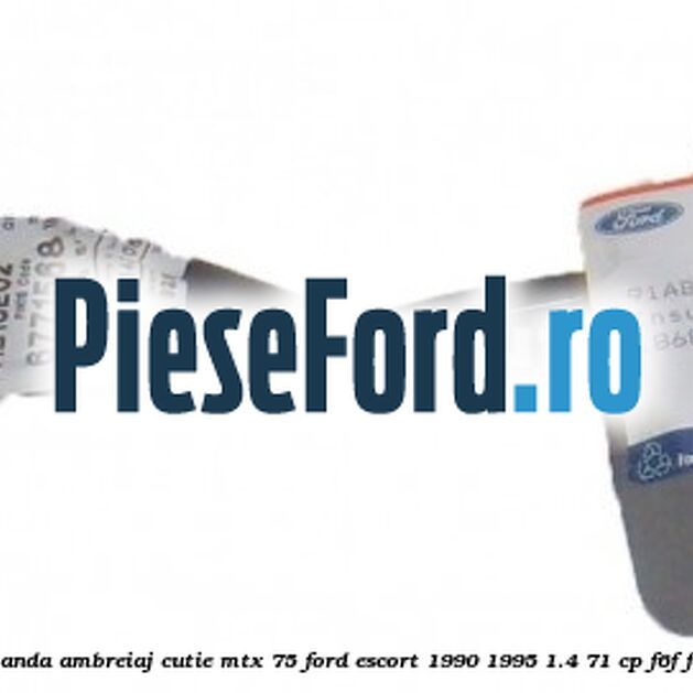 Levier comanda ambreiaj cutie MTX 75 Ford Escort 1990-1995 1.4 71 cp F6F, F6G benzina