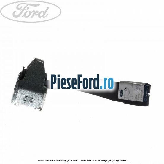 Levier comanda ambreiaj Ford Escort 1990-1995 1.8 TD 90 cp RFD, RFK, RFS diesel