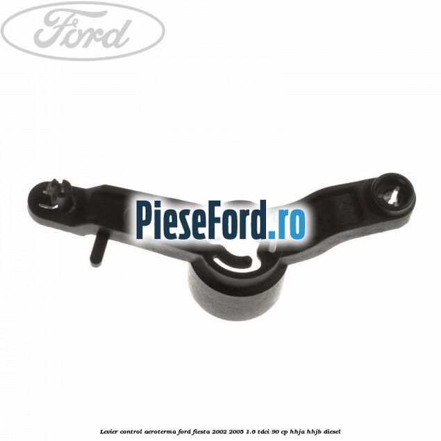 Levier control aeroterma Ford Fiesta 2002-2005 1.6 TDCi 90 cp Levier control aeroterma Ford Fiesta 2002-2005 1.6 TDCi 90 cp HHJA, HHJB diesel