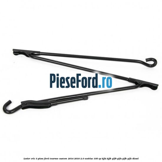 Levier cric 3 piese Ford Tourneo Custom 2014-2018 2.0 EcoBlue 105 cp BJFA, BJFB, YLF6, YLFA, YLFB, YLFS diesel