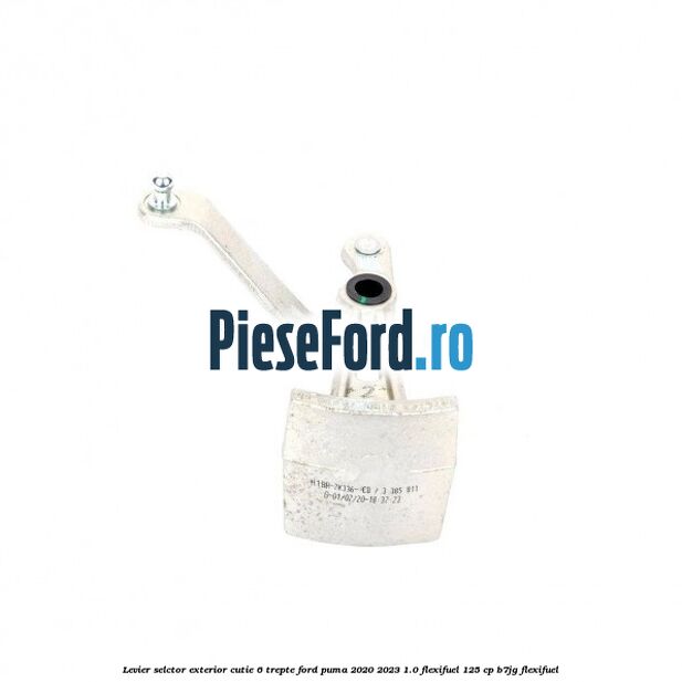 Levier selctor exterior cutie 6 trepte Ford Puma 2020-2023 1.0 Flexifuel 125 cp B7JG Flexifuel