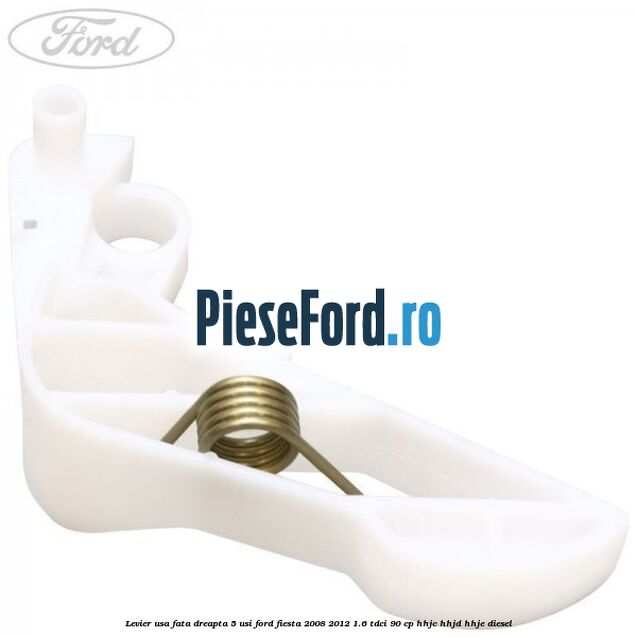 Levier usa fata dreapta 5 usi Ford Fiesta 2008-2012 1.6 TDCi 90 cp Levier usa fata dreapta 5 usi Ford Fiesta 2008-2012 1.6 TDCi 90 cp HHJC, HHJD, HHJE diesel