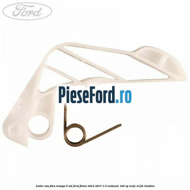 Levier usa fata stanga 5 usi Ford Fiesta 2013-2017 1.0 EcoBoost 125 cp M1JE, M1JH benzina