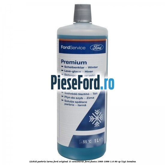 Lichid parbriz iarna Ford original 1L concentrat Ford Fiesta 1989-1996 1.6 90 cp L1G1 benzina
