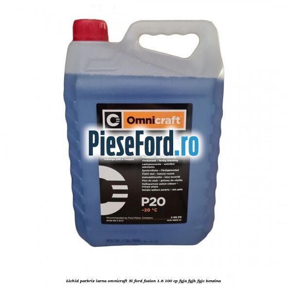 Lichid parbriz iarna Omnicraft 5L Ford Fusion 1.6 100 cp FYJA, FYJB, FYJC benzina