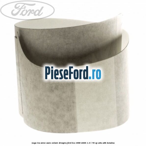 Logo KA Zetec auto-colant dreapta Ford Ka 1996-2008 1.3 i 70 cp A9A, A9B benzina