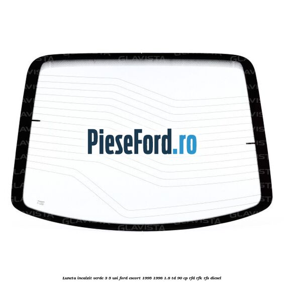 Luneta incalzit verde 3/5 usi Ford Escort 1995-1998 1.8 TD 90 cp Luneta incalzit verde 3/5 usi Ford Escort 1995-1998 1.8 TD 90 cp RFD, RFK, RFS diesel