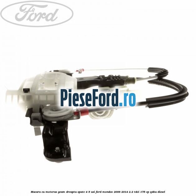 Macara cu motoras geam dreapta spate 4/5 usi Ford Mondeo 2008-2014 2.2 TDCi 175 cp Q4BA diesel