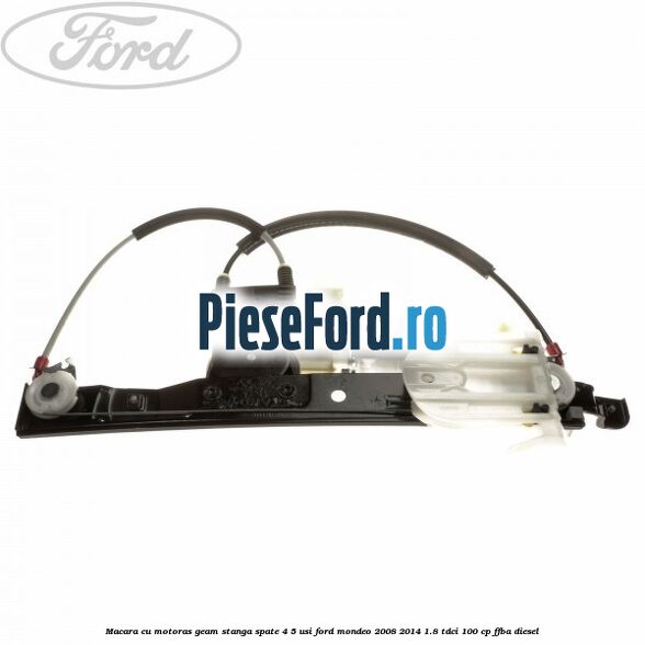 Macara cu motoras geam stanga spate 4/5 usi Ford Mondeo 2008-2014 1.8 TDCi 100 cp FFBA diesel