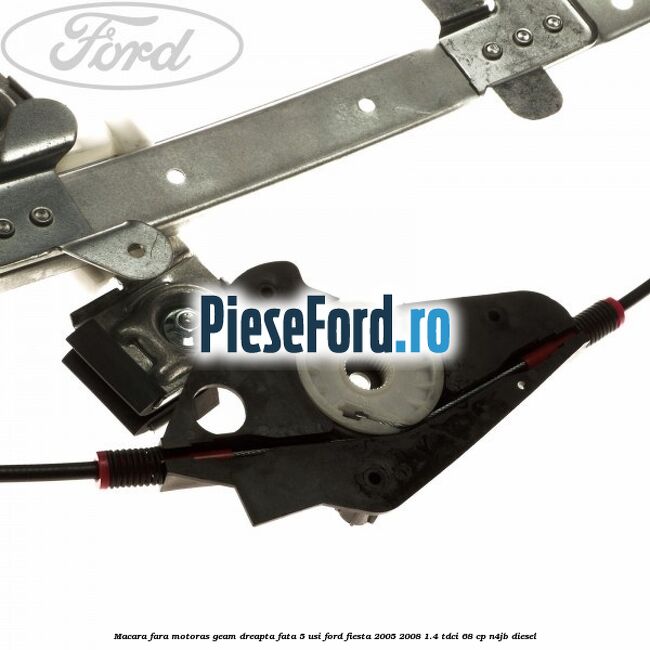 Macara fara motoras geam dreapta fata 5 usi Ford Fiesta 2005-2008 1.4 TDCi 68 cp Macara fara motoras geam dreapta fata 5 usi Ford Fiesta 2005-2008 1.4 TDCi 68 cp N4JB diesel