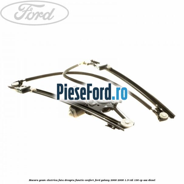 Macara geam electrica fata dreapta functie confort Ford Galaxy 2000-2006 1.9 TDI 130 cp Macara geam electrica fata dreapta functie confort Ford Galaxy 2000-2006 1.9 TDI 130 cp ASZ diesel