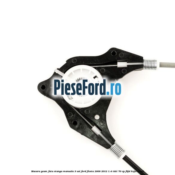 Macara geam fata stanga manuala 3 usi Ford Fiesta 2008-2012 1.4 TDCi 70 cp Macara geam fata stanga manuala 3 usi Ford Fiesta 2008-2012 1.4 TDCi 70 cp F6JD, KVJA diesel