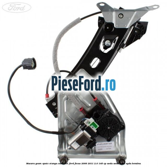 Macara geam spate stanga cabriolet Ford Focus 2008-2011 2.0 145 cp AODA, AODB, AODE, SYDA benzina