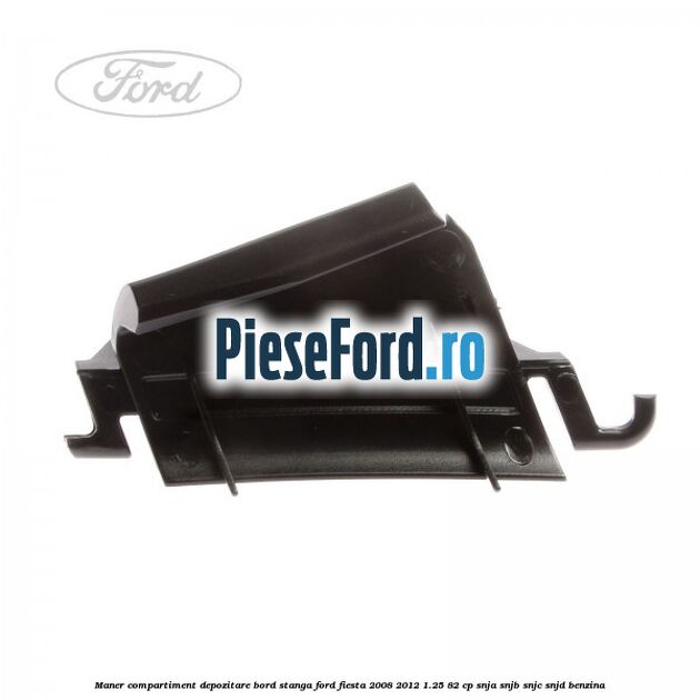 Maner compartiment depozitare bord stanga Ford Fiesta 2008-2012 1.25 82 cp SNJA, SNJB, SNJC, SNJD benzina