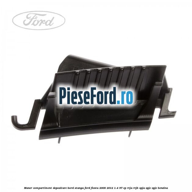 Maner compartiment depozitare bord stanga Ford Fiesta 2008-2012 1.4 97 cp RTJA, RTJB, SPJA, SPJC, SPJE benzina