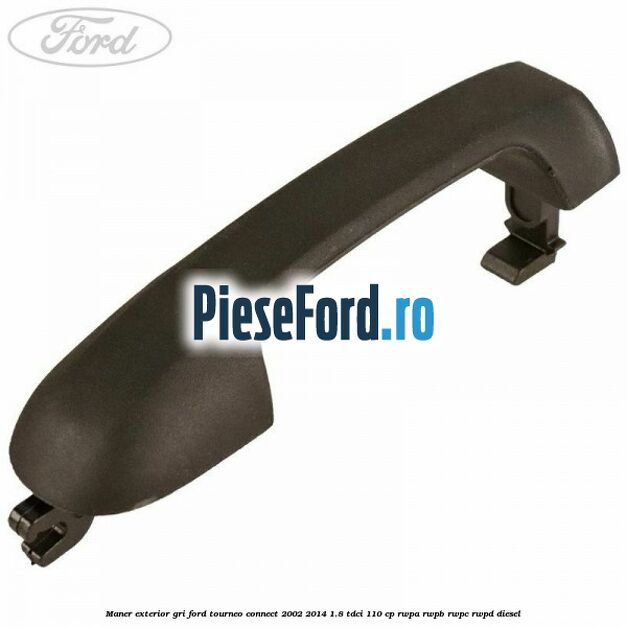 Maner exterior gri Ford Tourneo Connect 2002-2014 1.8 TDCi 110 cp RWPA, RWPB, RWPC, RWPD diesel