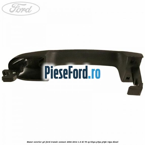 Maner exterior gri Ford Transit Connect 2002-2014 1.8 Di 75 cp BHPA, P7PA, P7PB, R2PA diesel