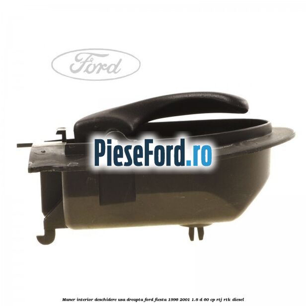 Maner interior deschidere usa dreapta Ford Fiesta 1996-2001 1.8 D 60 cp RTJ, RTK diesel