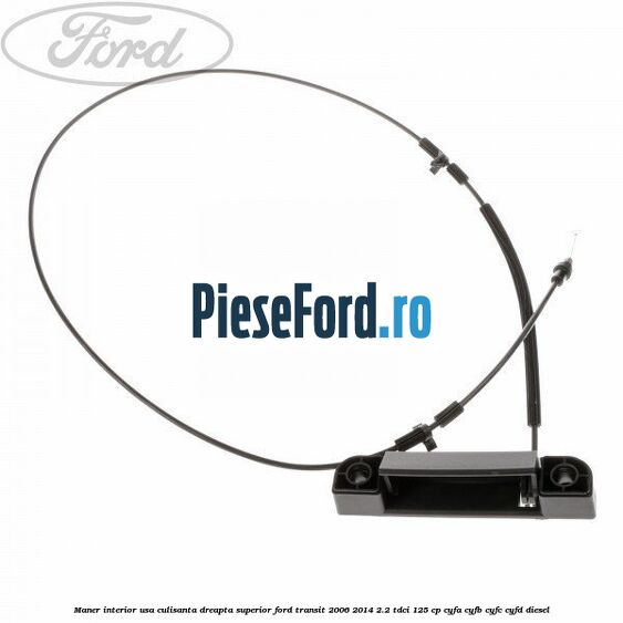 Maner interior usa culisanta dreapta superior Ford Transit 2006-2014 2.2 TDCi 125 cp CYFA, CYFB, CYFC, CYFD diesel