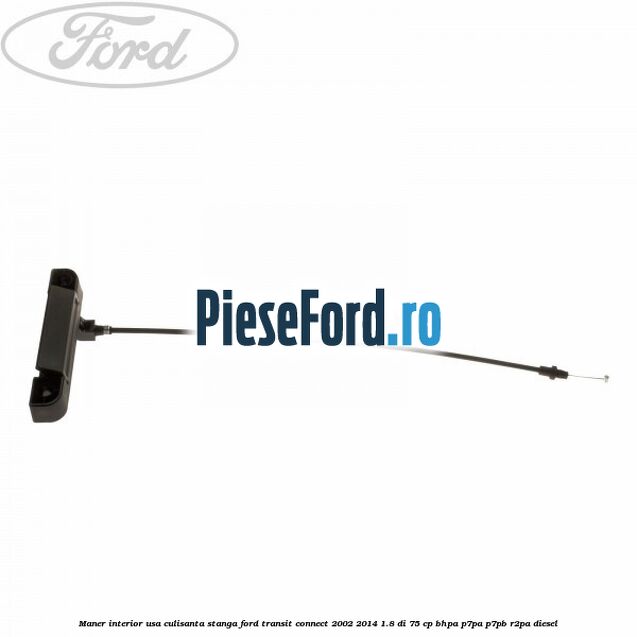 Maner interior usa culisanta stanga Ford Transit Connect 2002-2014 1.8 Di 75 cp BHPA, P7PA, P7PB, R2PA diesel