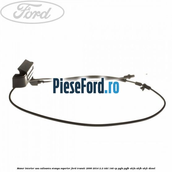 Maner interior usa culisanta stanga superior Ford Transit 2006-2014 2.2 TDCi 140 cp Maner interior usa culisanta stanga superior Ford Transit 2006-2014 2.2 TDCi 140 cp PGFA, PGFB, UHFA, UHFB, UHFC diesel