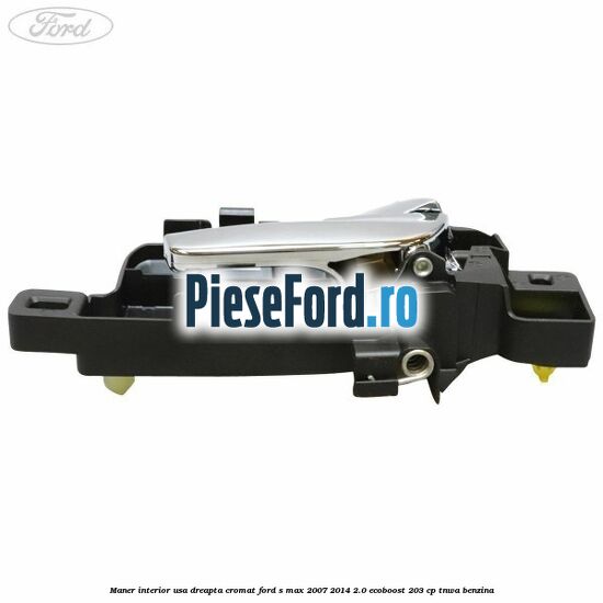 Maner interior usa dreapta cromat Ford S-Max 2007-2014 2.0 EcoBoost 203 cp TNWA benzina