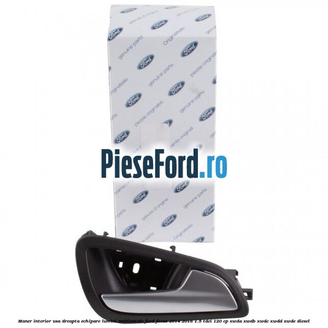 Maner interior usa dreapta echipare lumini ambientale Ford Focus 2014-2018 1.5 TDCi 120 cp Maner interior usa dreapta echipare lumini ambientale Ford Focus 2014-2018 1.5 TDCi 120 cp XWDA, XWDB, XWDC, XWDD, XWDE diesel