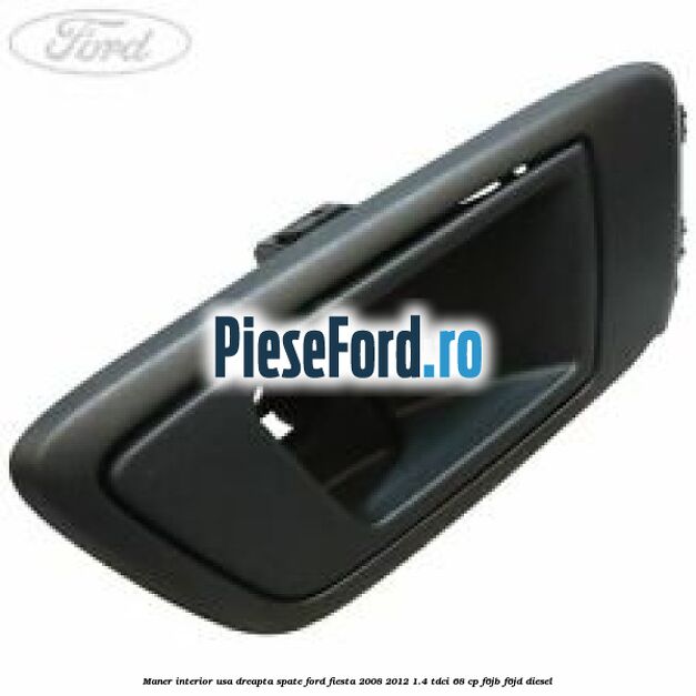 Maner interior usa dreapta spate Ford Fiesta 2008-2012 1.4 TDCi 68 cp F6JB, F6JD diesel