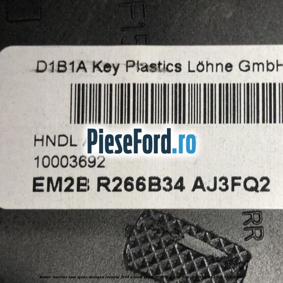 Maner interior usa spate dreapta cromat Ford S-Max 2015-2023 2.0 TDCi 150 cp Maner interior usa spate dreapta cromat Ford S-Max 2015-2023 2.0 TDCi 150 cp T7CI, T7CJ, T7CK, T7CL diesel