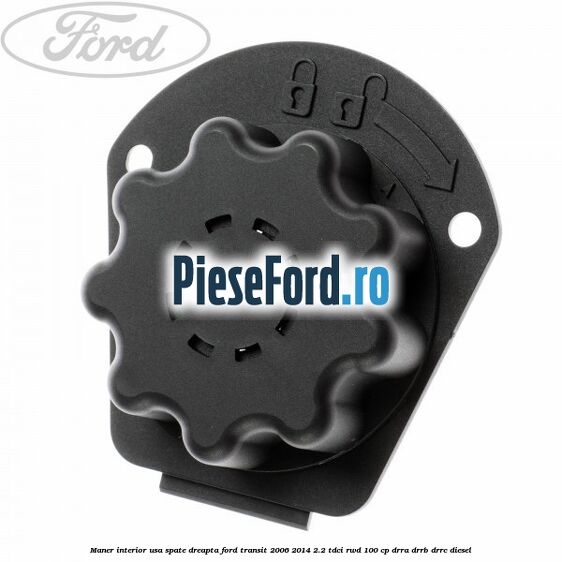 Maner interior usa spate dreapta Ford Transit 2006-2014 2.2 TDCi RWD 100 cp DRRA, DRRB, DRRC diesel