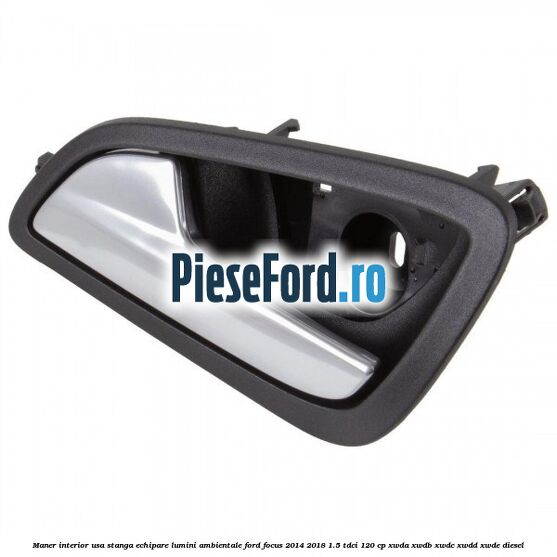 Maner interior usa stanga echipare lumini ambientale Ford Focus 2014-2018 1.5 TDCi 120 cp XWDA, XWDB, XWDC, XWDD, XWDE diesel